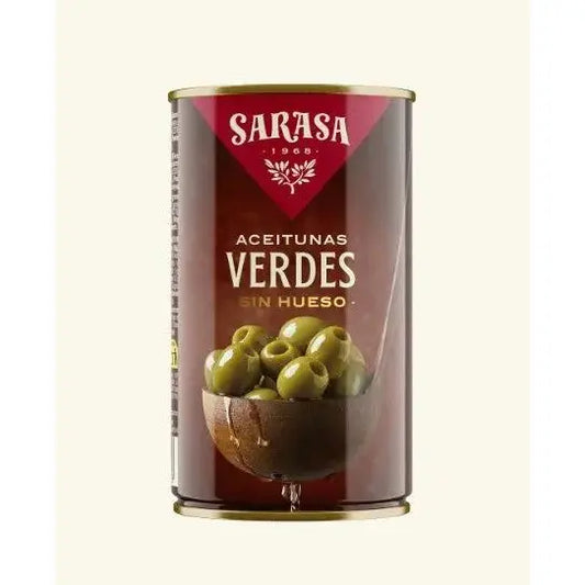 Sarasa Aceitunas Verdes Sin Hueso 350g - Petits Tresors