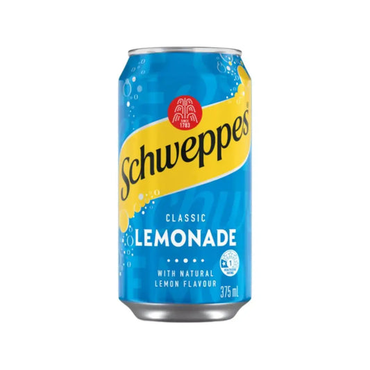 Schweppes Lemonade 375ml 12 Pack Schweppes