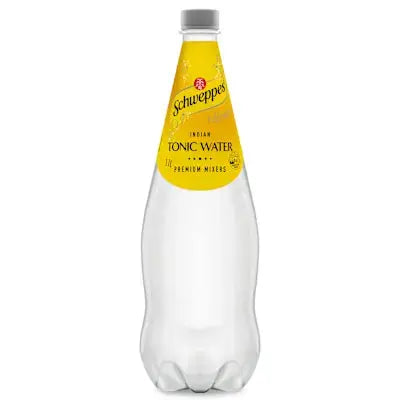 Schweppes Indian Tonic Water 1.1 L – Premium Mixer & Crisp Quinine Taste Schweppes