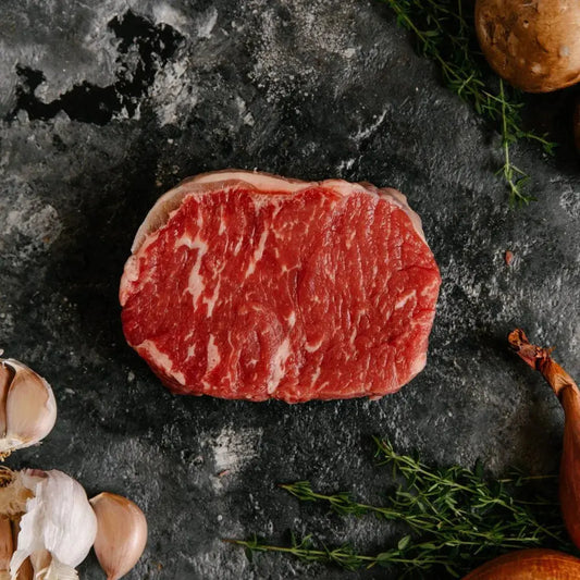 Scotch Fillet Steak (Rib-Eye Boneless) – Juicy, Tender, Gourmet Cut Melbourne Meat Merchant
