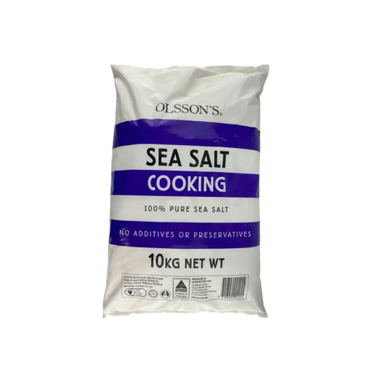 Olssons Salt Cooking Salt 10kg — Premium Australian Cooking Salt for Everyday Use - Petits Tresors
