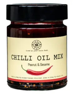 Ansh Foods | Chilli Oil Mix | Peanut & Sesame 250g | V GF