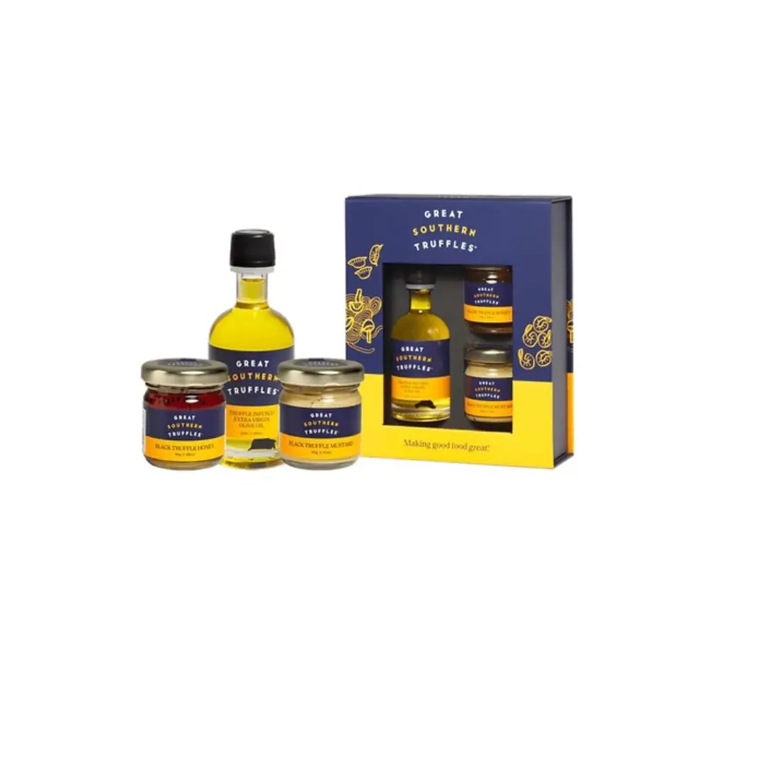Small Truffle Gift Box – Gourmet Australian Truffle Oil and Condiments Great Southern