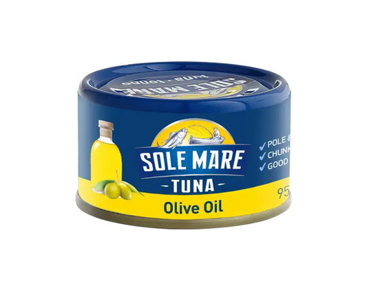 Sole Mare Tuna in Olive Oil – 95g Sole Mare