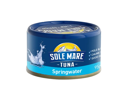 Sole Mare Tuna in Springwater – 95g