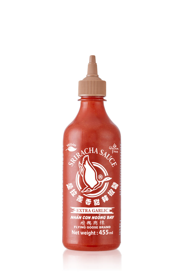 Flying Goose Sriracha  Garlic |455ml | V GF 🌶️