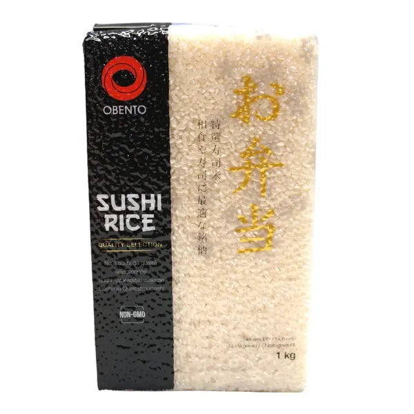 Obento Rice Sushi Rice | Obento | 1kg – Authentic, Premium Short-Grain Rice ...