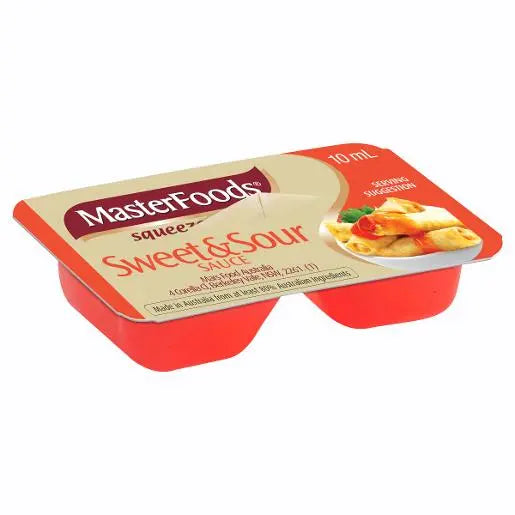 MasterFoods Sweet & Sour Sauce Squeeze-On | 100 x 14g