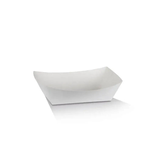 Medium Tray White Cardboard 250Pk - Petits Tresors