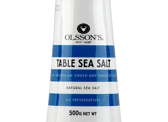 Olsson's Salt |Table Sea Salt Drum 500g