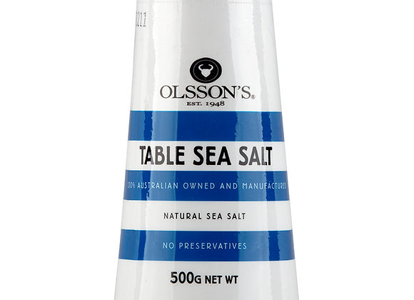 Olsson's Salt |Table Sea Salt Drum 500g