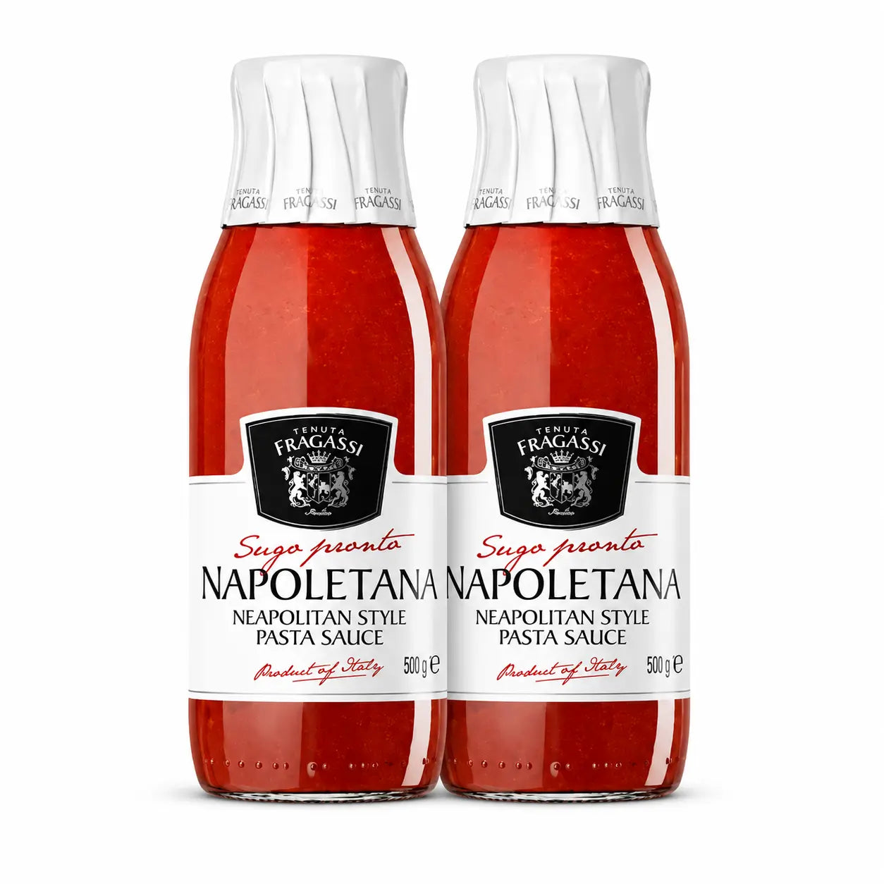 Tenuta Fragassi Napoletana Pasta Sauce 500g 2 Pack | Authentic Italian Neapolitan Sauce