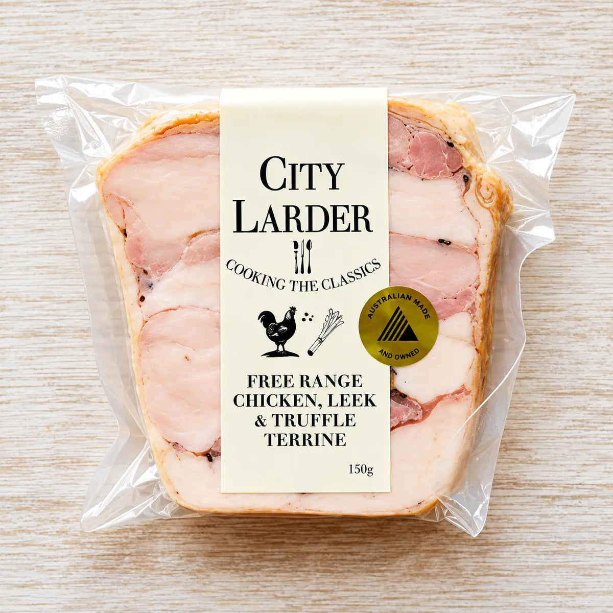 Terrine, Free Range Chicken, Leek & Truffle, 150g