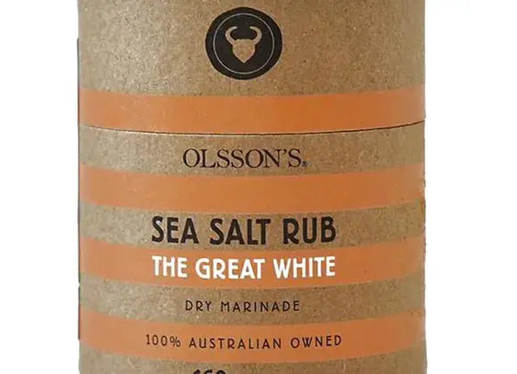 Olsson's Salt | The Great White Salt Rub 160g