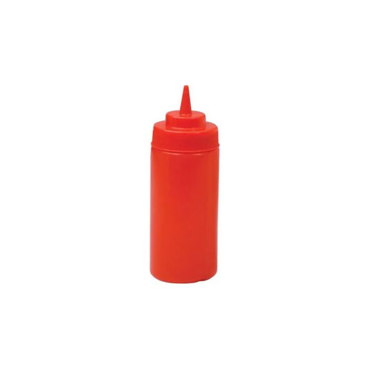 Trenton Wide Mouth Red Squeeze Bottle – 480ml Trenton