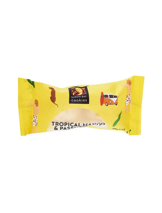Byron Bay Tropical Mango & Passionfruit Cookie Bites – 25 g Twin Pack Byron Bay Cookies