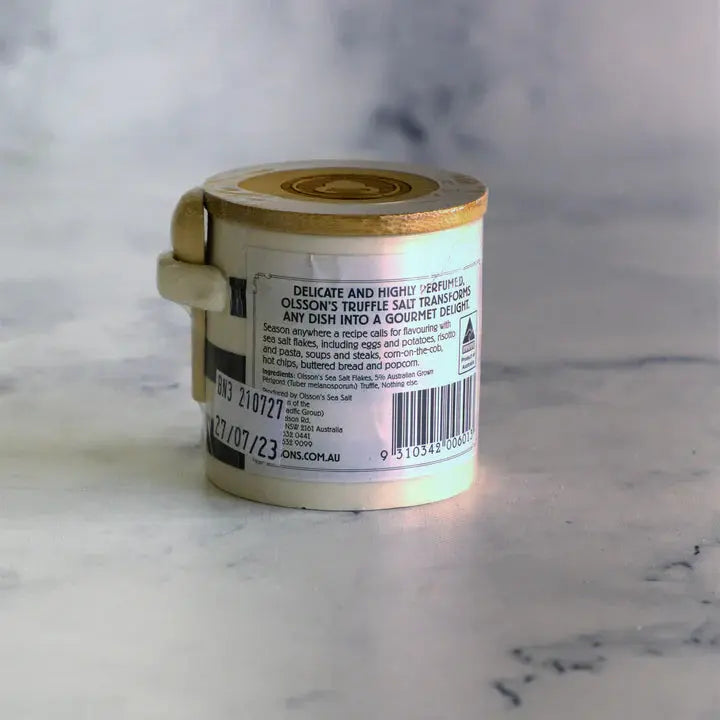 Olssons Truffle Salt | 50g Stoneware Jar | PetitsTresors