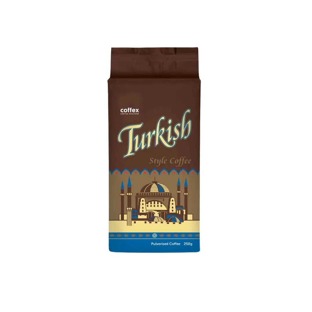 Coffex Turkish-Style Dark Roast Coffee – Finely Ground Arabica, Bold & Rich Coffex