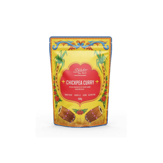 Vegan Chickpea Curry 500 g – Rich & Spiced Ready Meal Ansh foods