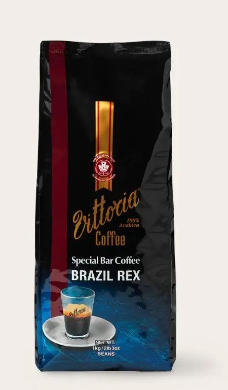 Vittoria Coffee Special Bar Coff Brazil Rex 1 kg Beans Vittoria
