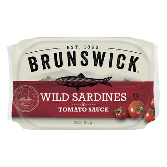 Brunswick Wild Sardines in Tomato Sauce Brunswick