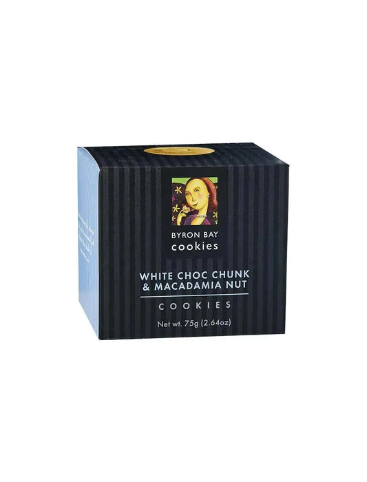 Byron Bay Cookie Handmade White Chocolate & Macadamia Gift Box – 75 g Byron Bay Cookies