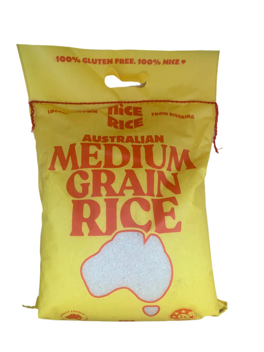 Nice Rice | Australian Medium Grain Rice 5kg GF Nice Rice