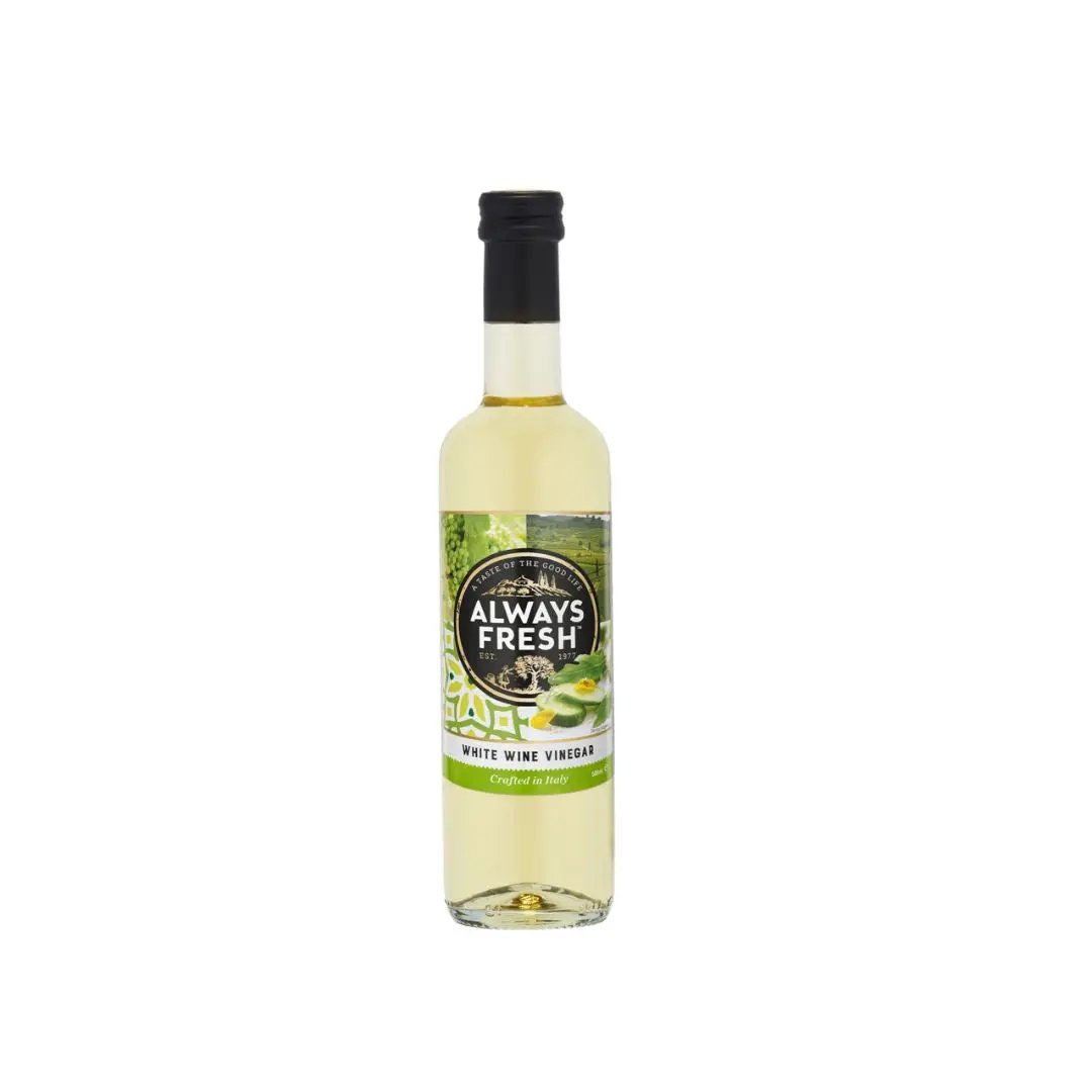 Always Fresh White Wine Vinegar 500ml – Pure, Crisp Flavourful Always Fresh