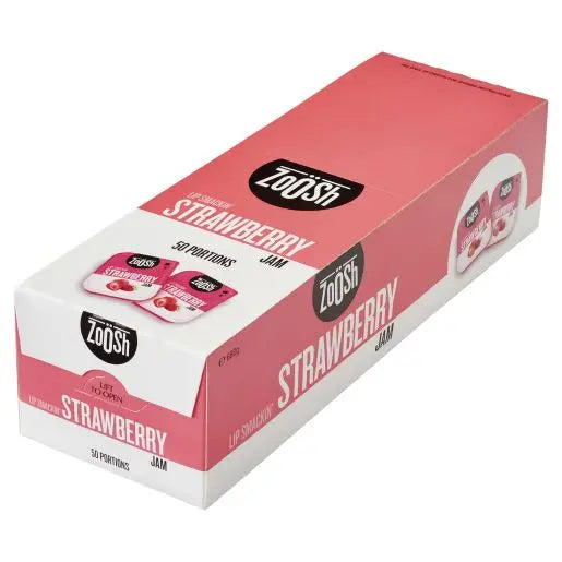 Zoosh Strawberry Jam Portions 13.6g | Ideal for Hotels and BnBs ...