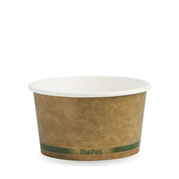 430ml / 12oz Kraft BioBowl – Compostable Plant-Based Food Bowl - Petits Tresors