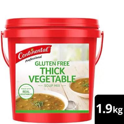Continental Gluten Free Thick Vegetable Soup Mix 1.9kg Continental