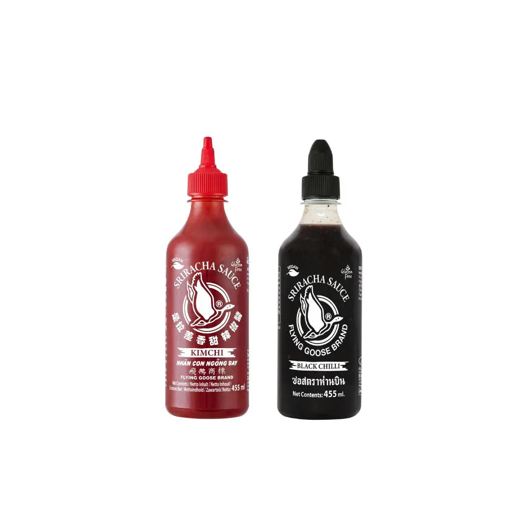 Flying Goose Sriracha Black Duo Pack – Buy One Get One Free 455 ml Flying Goose