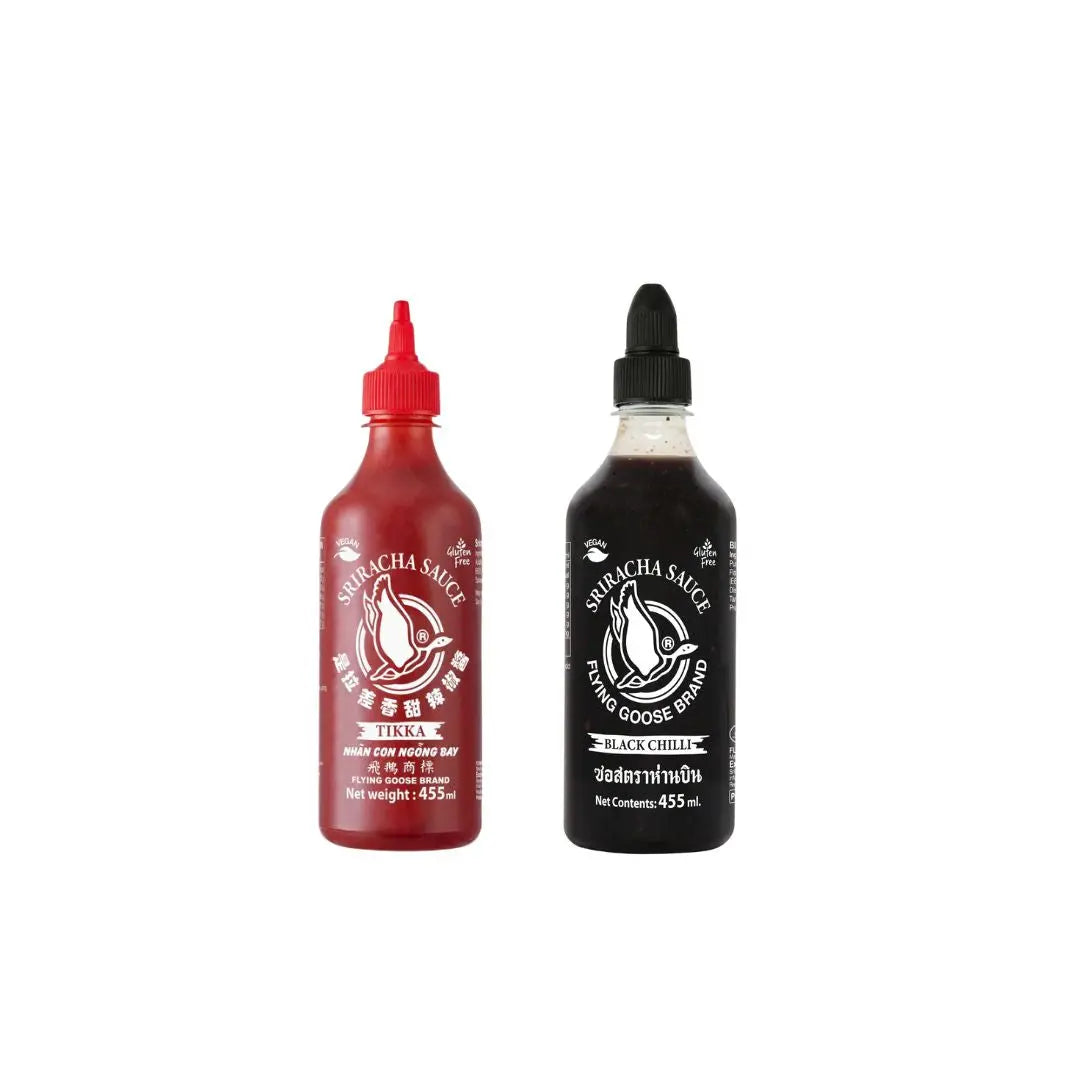 Flying Goose Sriracha Black Duo Pack – Buy One Get One Free 455 ml Flying Goose