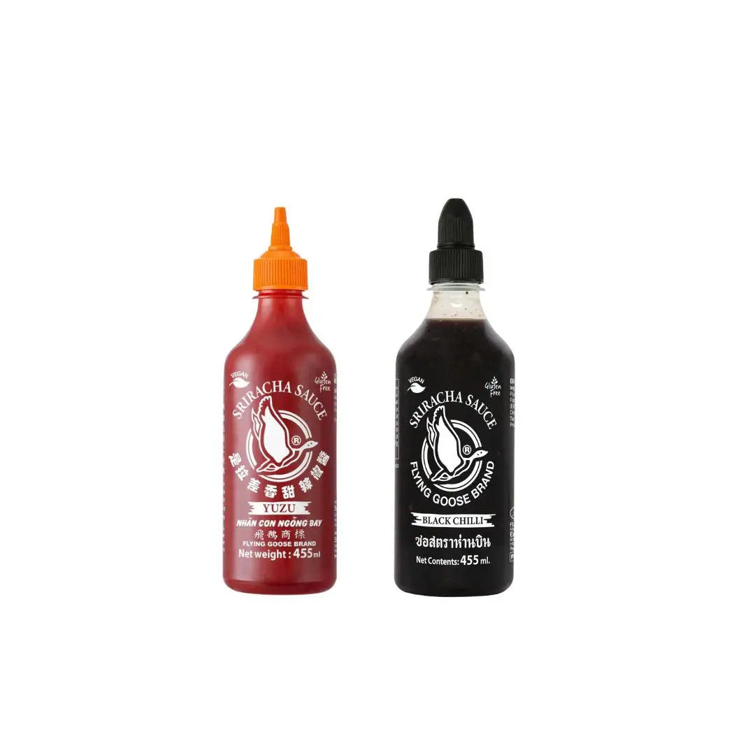 Flying Goose Sriracha Black Duo Pack – Buy One Get One Free 455 ml Flying Goose