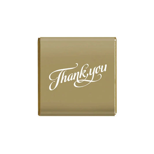 gold-wrapped Thank You