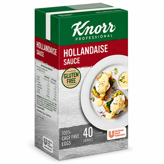 Knorr Hollandaise Sauce Gluten Free, 1L | Singles, 3-Pack or 6-Pack - Petits Tresors