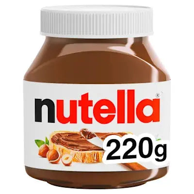 Nutella Hazelnut Spread 220g Jar – Creamy Indulgence in Every Spoonful Nutella