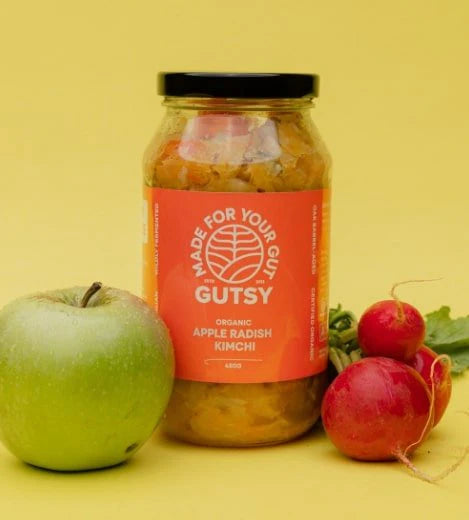 Organic Apple Radish Kimchi