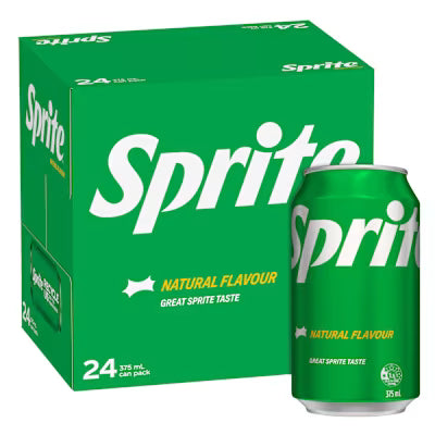 Sprite Lemonade 375 mL Cans – 14-Pack | Crisp Lemon-Lime Soda - Petits Tresors