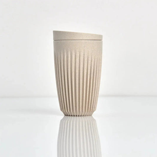 HuskeeOriginal Cup with Lid 12oz (354ml) – Natural, view 2