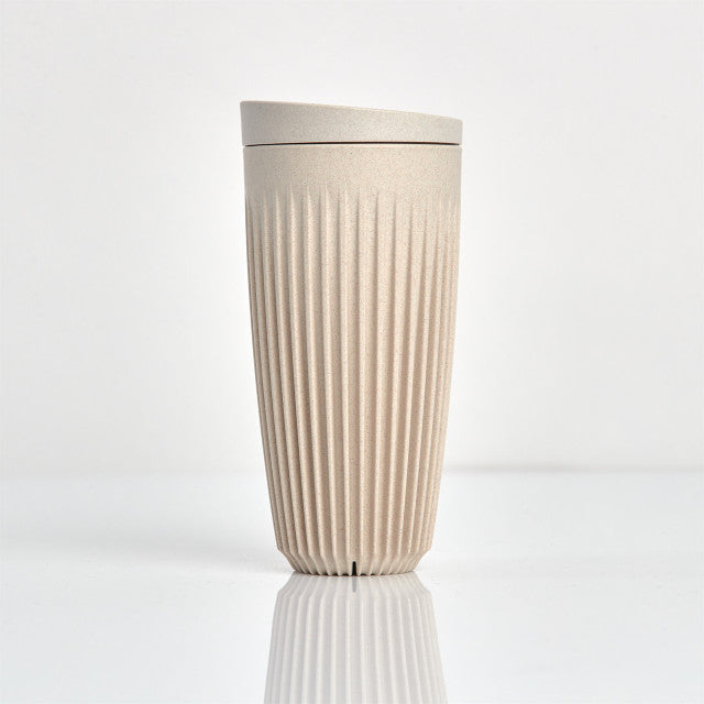 HuskeeCup Cup and Lid 16oz Natural