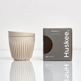 Huskee Cup | Reusable Cup with Lid 6oz/177ml Natural